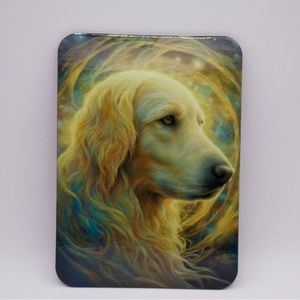Golden Retriever Refrigerator magnet